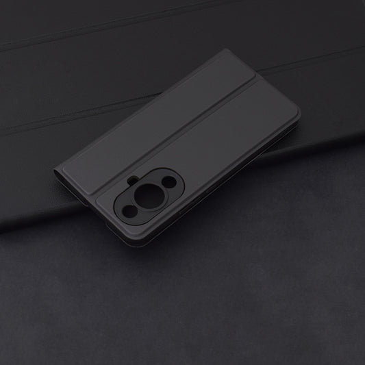 Θήκη για Huawei nova 12s / nova 11, Techsuit, Magskin Book, Μαύρο