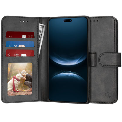 Θήκη για Huawei nova 14 Pro, Techsuit, Diary Book, Μαύρη