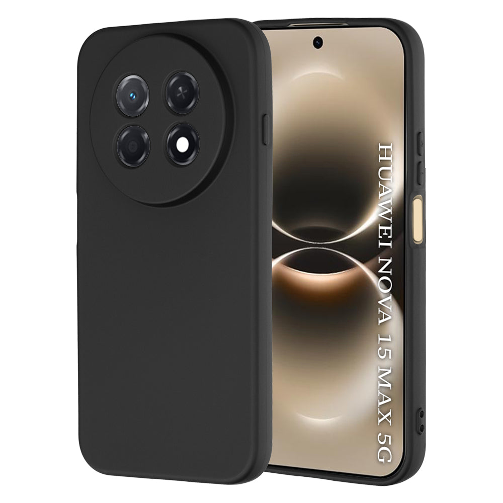 Θήκη για Huawei nova 15 Max, Techsuit, SoftFlex, Μαύρη