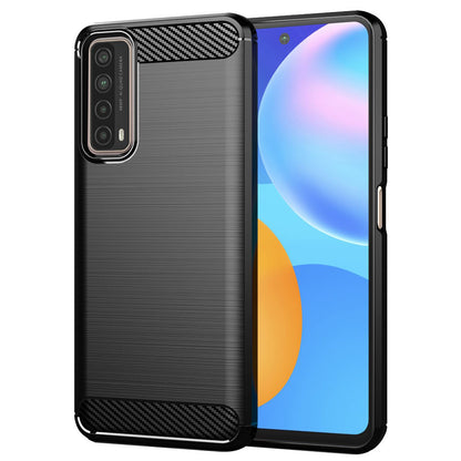 Θήκη για Huawei P smart 2021, Techsuit, Carbon, Μαύρο