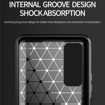 Θήκη για Huawei P smart 2021, Techsuit, Carbon, Μαύρο