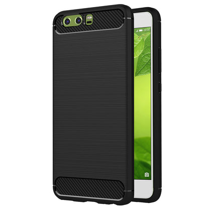 Θήκη για Huawei P10, Techsuit, Carbon, Μαύρο