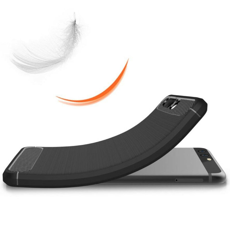 Θήκη για Huawei P10, Techsuit, Carbon, Μαύρο