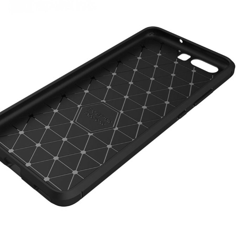 Θήκη για Huawei P10, Techsuit, Carbon, Μαύρο