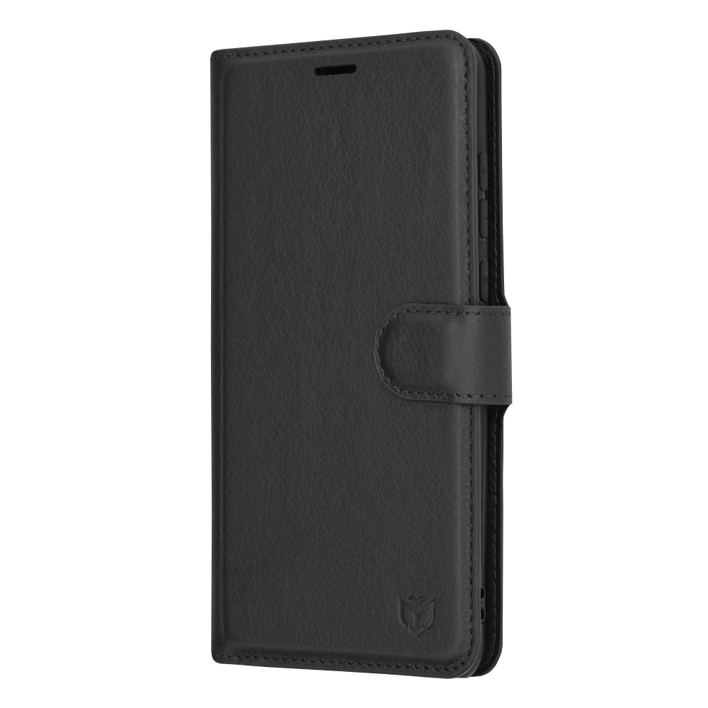 Θήκη για Huawei P20 Pro, Techsuit, Leather Folio, Μαύρη