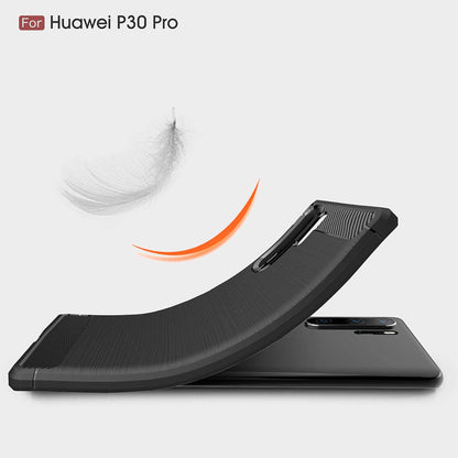 Θήκη για Huawei P30 Pro New Edition / P30 Pro, Techsuit, Carbon, Μαύρο