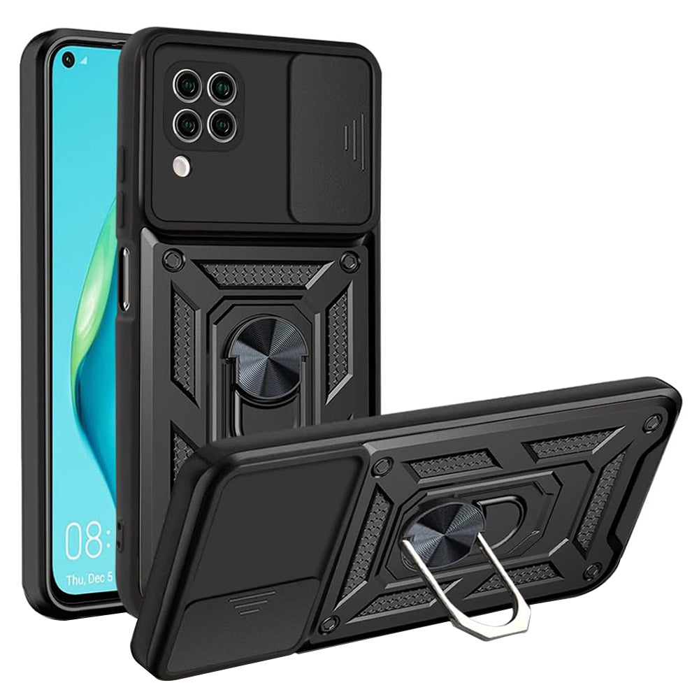 Θήκη για Huawei P40 lite 4G, Techsuit, CamShield, Μαύρο