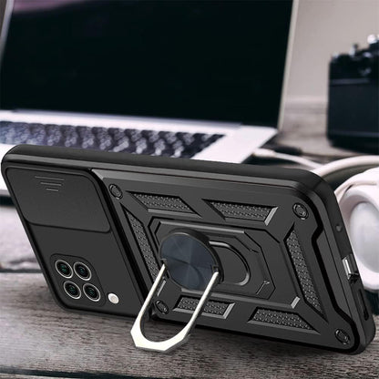 Θήκη για Huawei P40 lite 4G, Techsuit, CamShield, Μαύρο