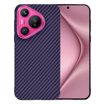 Θήκη για Huawei Pura 70, Techsuit, Carbonite FiberShell, Μωβ