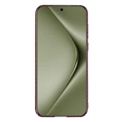 Θήκη για Huawei Pura 70 Ultra, Techsuit, Carbonite FiberShell, Κόκκινο