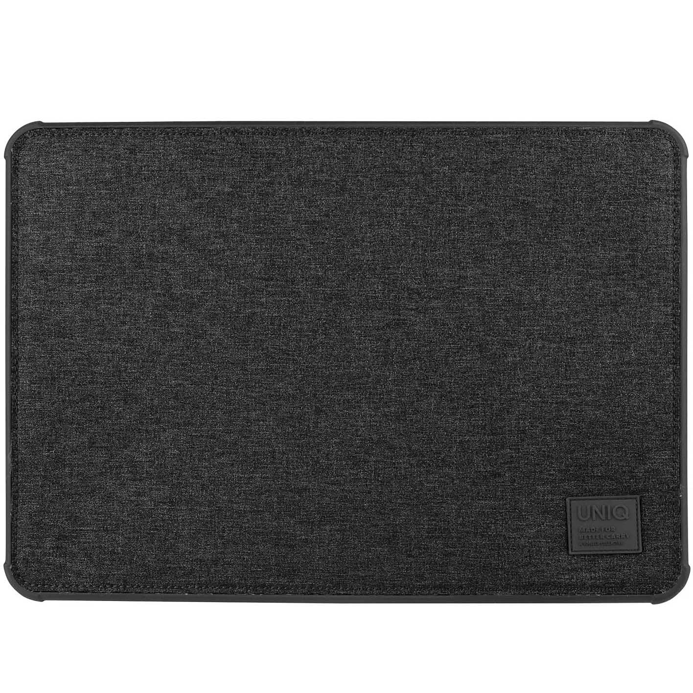 Θήκη UNIQ DFender Tough για Apple Macbook 12inch (2015), Μαύρο