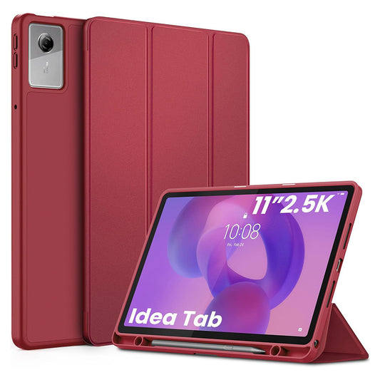 Θήκη για Lenovo Idea Tab 11, Techsuit, FoldPro, Κόκκινο