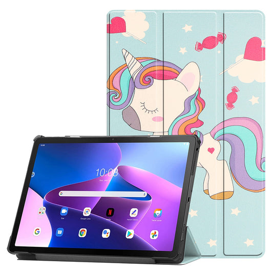 Θήκη για Lenovo Idea Tab 11, Techsuit, FoldPro Unicorn, Πολύχρωμη