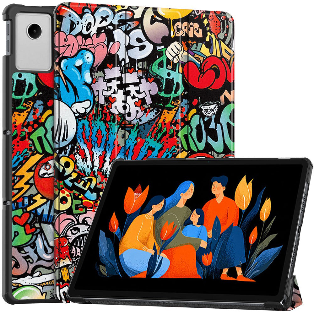 Θήκη για Lenovo Idea Tab Plus, Techsuit, FoldPro Urban Vibe, Πολύχρωμη