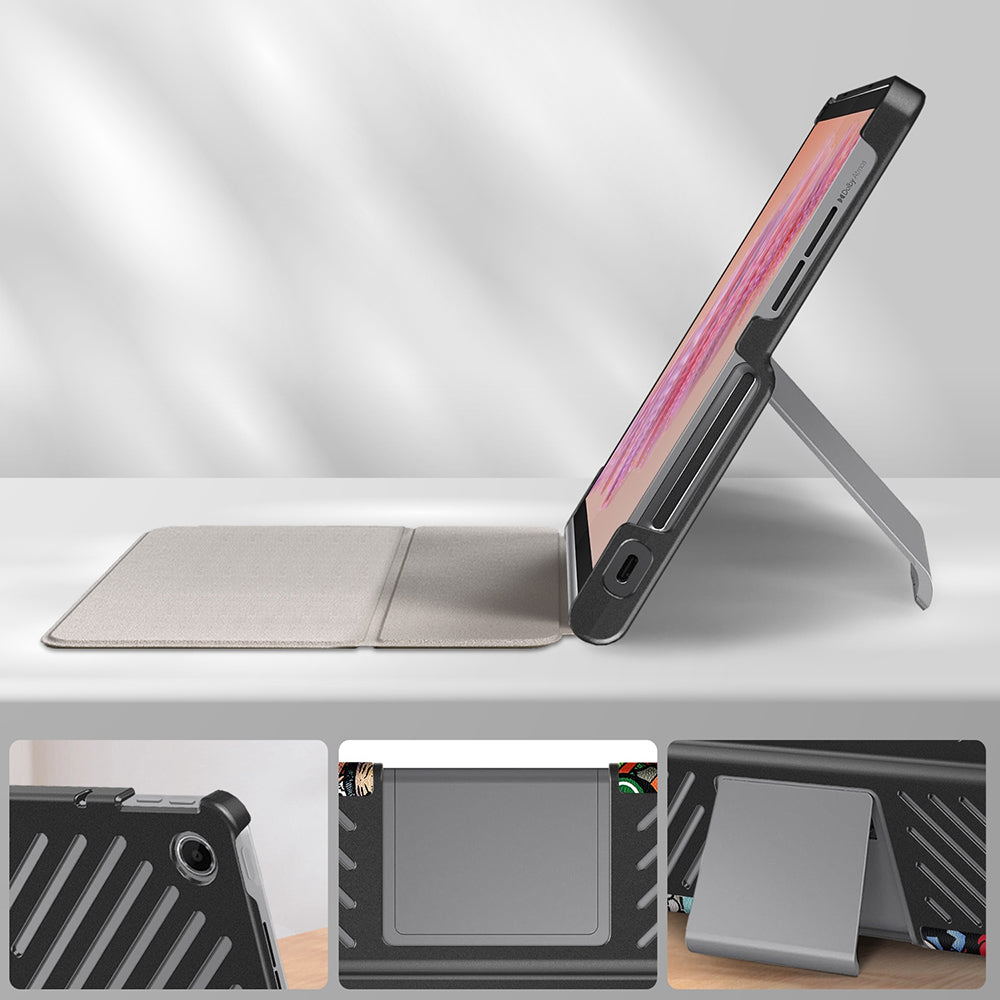 Θήκη για Lenovo Tab Plus 11.5 ίντσες, Techsuit, FoldPro Urban Vibe, Πολύχρωμη