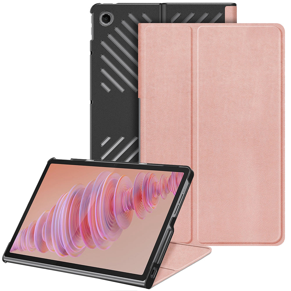 Θήκη για Lenovo Tab Plus, Techsuit, FoldPro, Ροζ