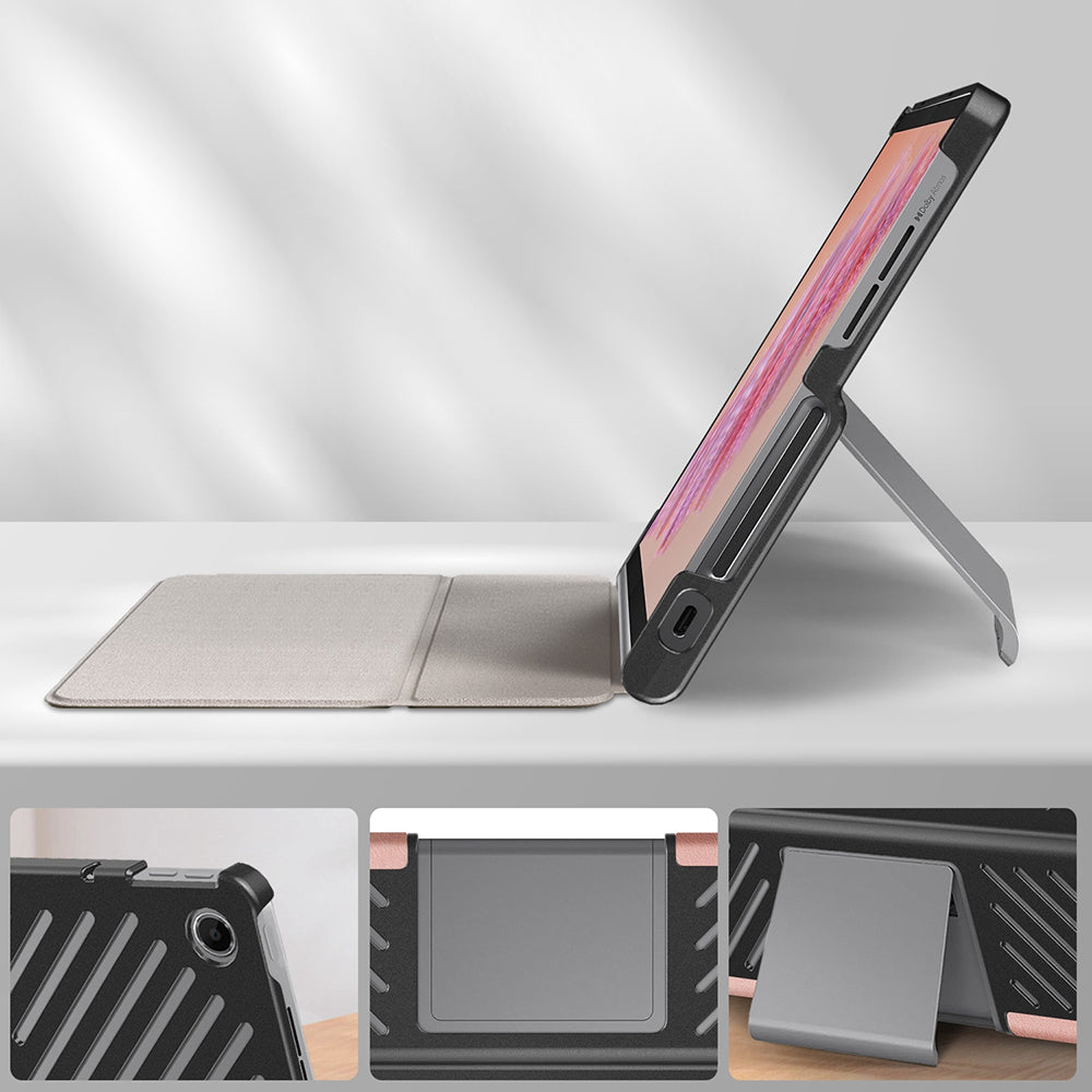 Θήκη για Lenovo Tab Plus, Techsuit, FoldPro, Ροζ