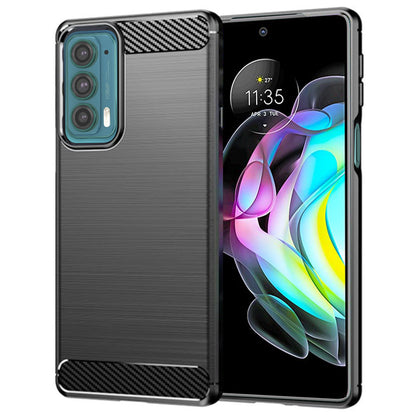 Θήκη για Motorola Edge 20, Techsuit, Carbon, Μαύρο
