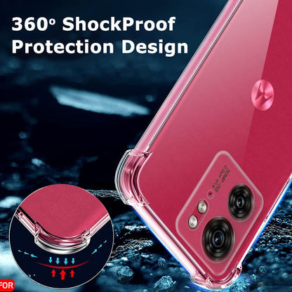 Θήκη για Motorola Edge (2023) / Edge 40, Techsuit, Ανθεκτική σε Κρούσεις Διαφανής, Διαφάνεια