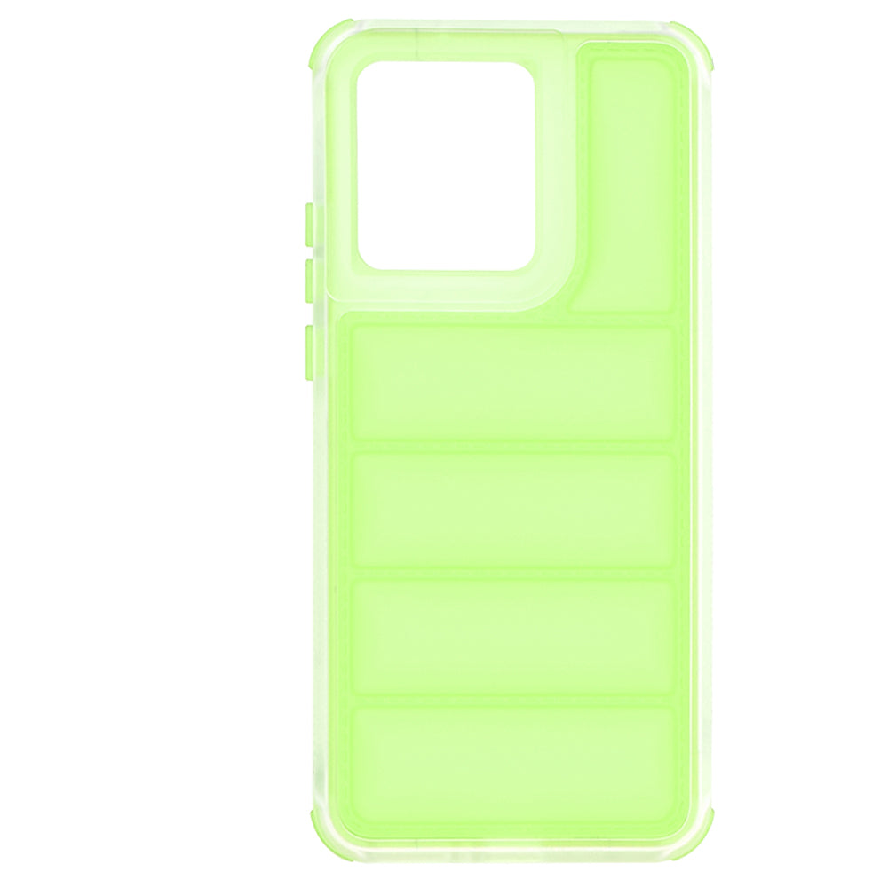 Case for Motorola Edge 40 Neo, Techsuit, Wave Shield, Green