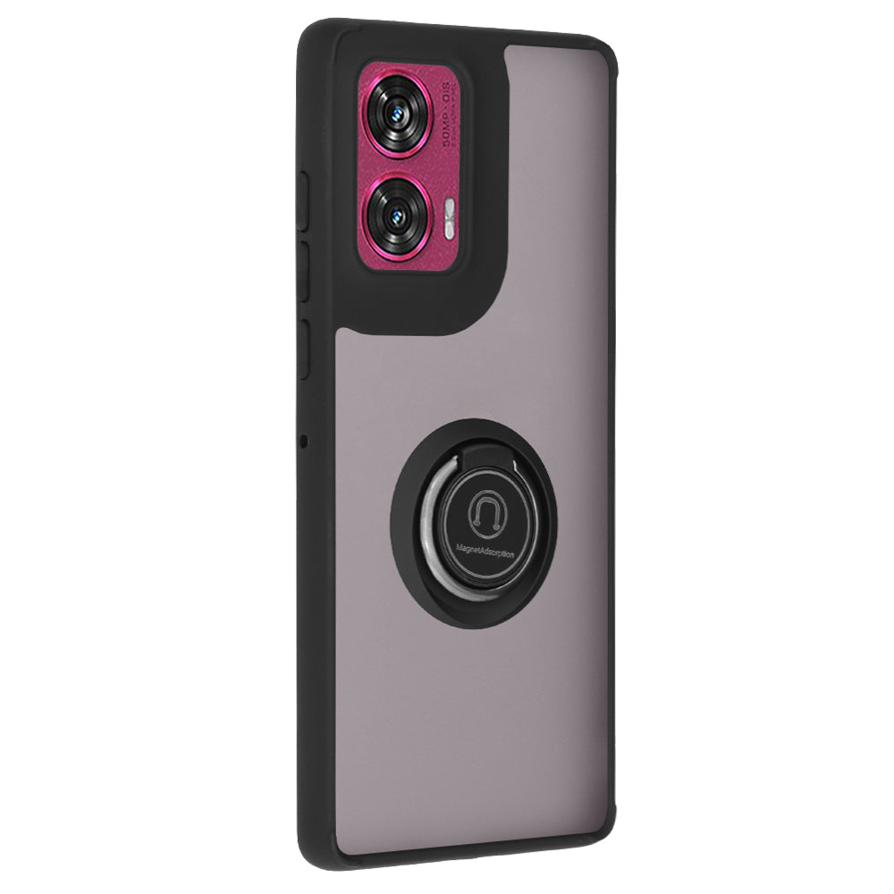 Θήκη για Motorola Edge 50 Fusion, Techsuit, Glinth, Μαύρη