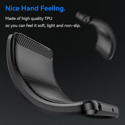 Θήκη για Motorola Edge 50 Neo, Techsuit, Carbon, Μαύρο