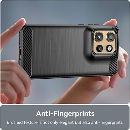 Θήκη για Motorola Edge 50 Neo, Techsuit, Carbon, Μαύρο