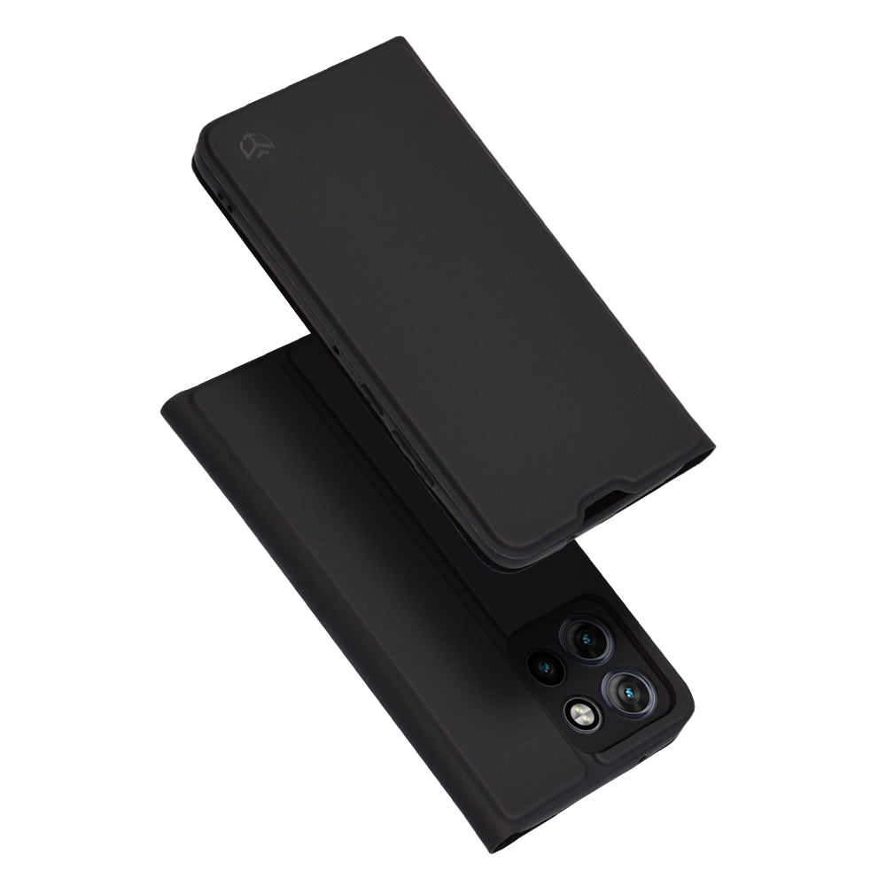 Θήκη για Motorola Edge 50 Neo, Techsuit, Magskin Book, Μαύρη