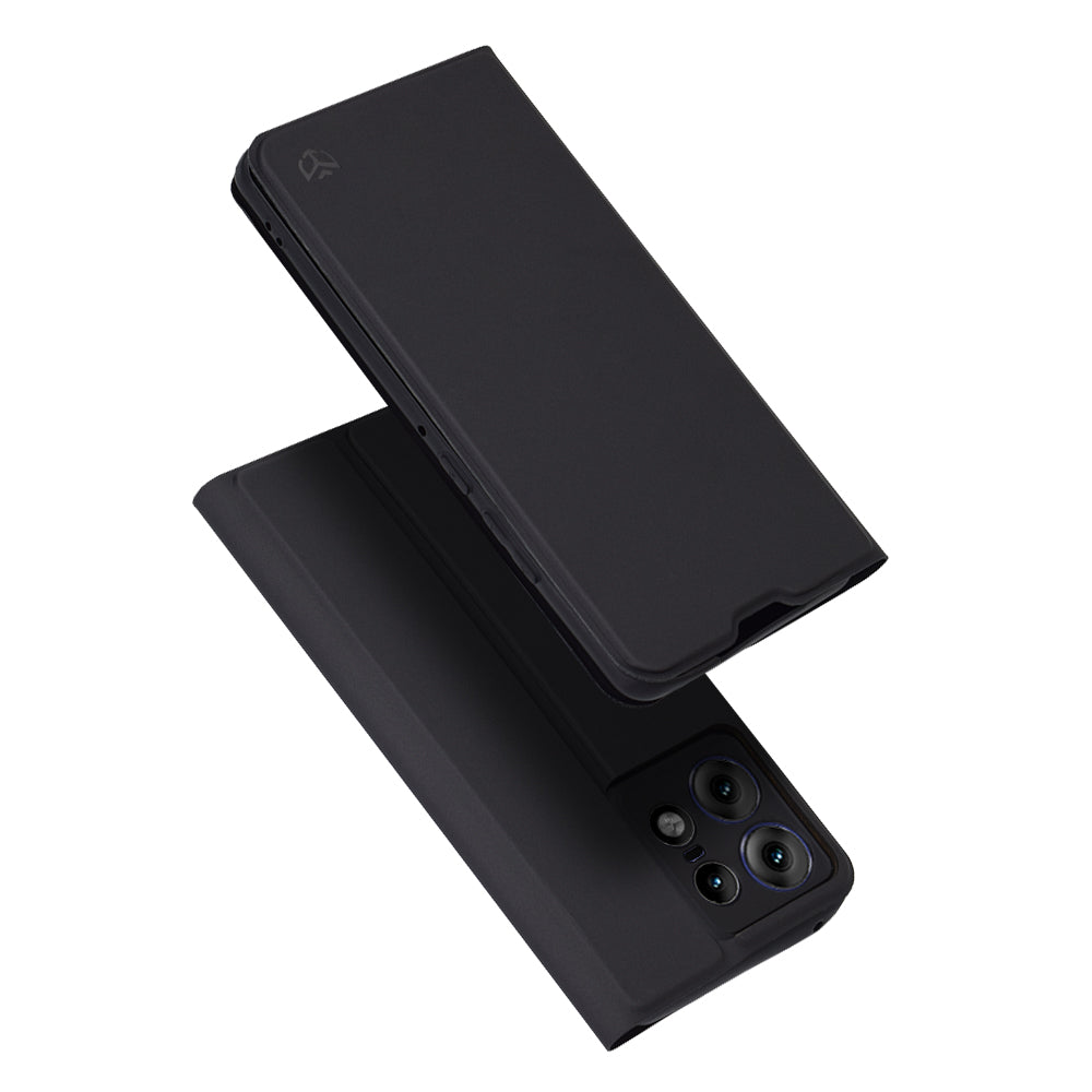 Θήκη για Motorola Edge 50 Pro, Techsuit, Magskin Book, Μαύρη