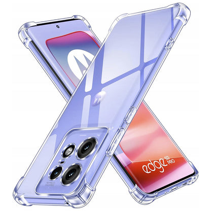Θήκη για Motorola Edge 50 Pro, Techsuit, Ανθεκτική σε Κρούσεις Διαφανής, Διάφανη