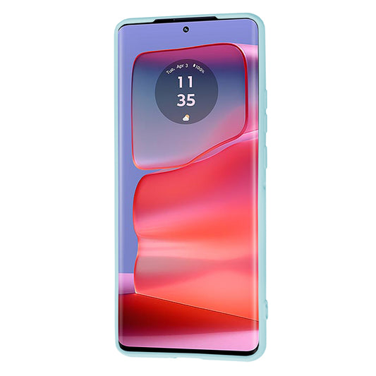 Θήκη για Motorola Edge 50 Pro, Techsuit, SoftFlex, Τιρκουάζ