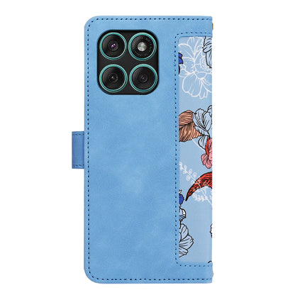 Case for Motorola Edge 60 Fusion / Edge 60, Techsuit, FlipCraft, Blue