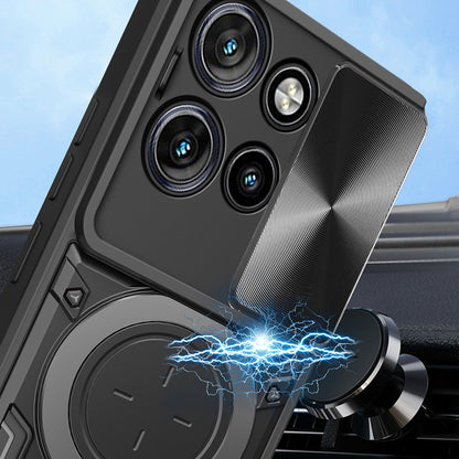 Θήκη για Motorola Edge 60 Neo / Edge 50 Neo, Techsuit, CamGuard Pro, Μαύρη