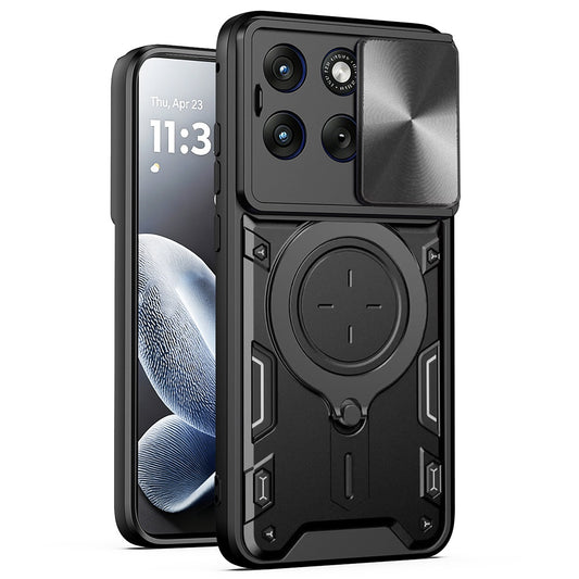 Case for Motorola Edge 70 Fusion, Techsuit, CamGuard Pro, Black