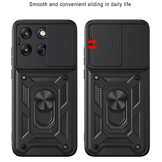 Θήκη για Motorola Edge 70 Fusion, Techsuit, CamShield, Χρυσή