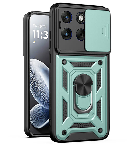 Θήκη για Motorola Edge 70 Fusion, Techsuit, CamShield, Πράσινο