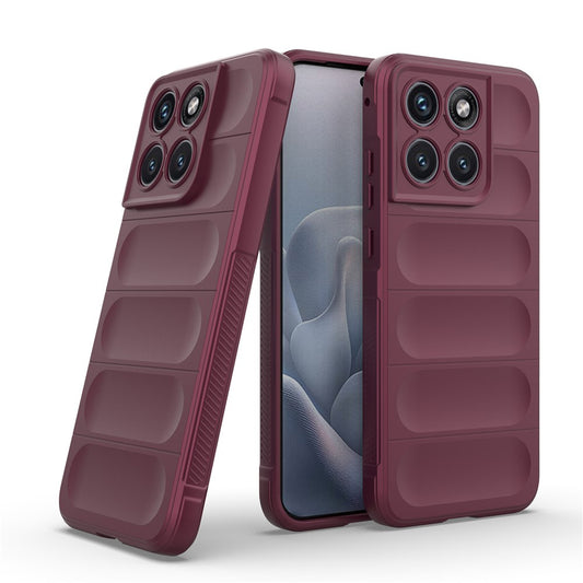 Θήκη για Motorola Edge 70 Fusion, Techsuit, Magic Shield, Βυσσινί