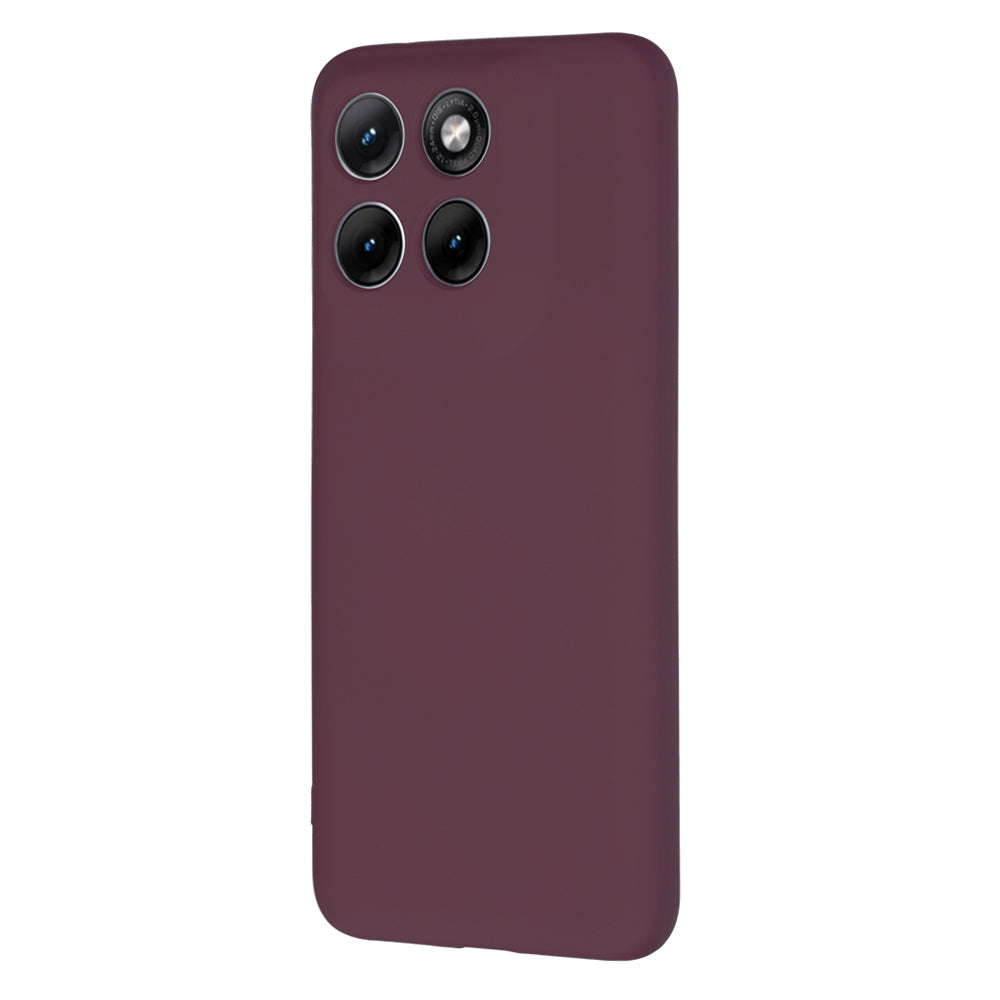 Θήκη για Motorola Edge 70 Fusion, Techsuit, SoftFlex, Βυσσινί