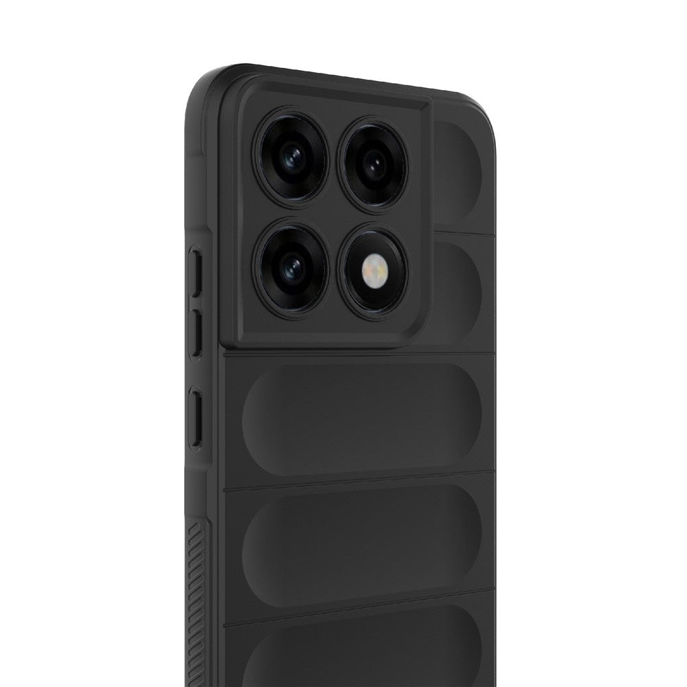 Θήκη για Motorola Edge 70 Pro, Techsuit, Magic Shield, Μαύρο