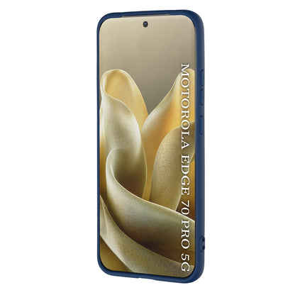 Θήκη για Motorola Edge 70 Pro, Techsuit, SoftFlex, Μπλε σκούρο