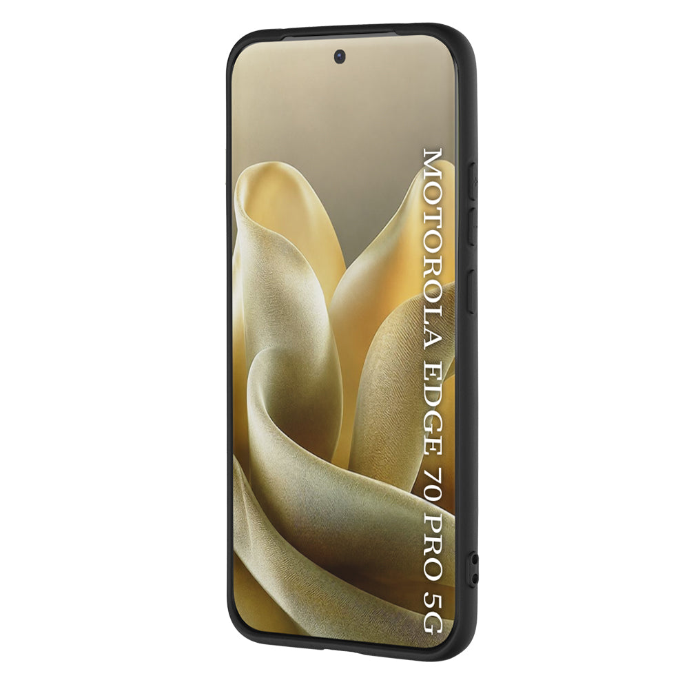 Θήκη για Motorola Edge 70 Pro, Techsuit, SoftFlex, Μαύρη