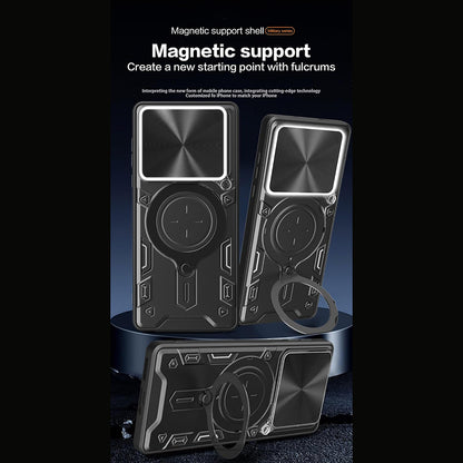 Θήκη για Motorola Edge 70, Techsuit, CamGuard Pro, Ροζ Χρυσή