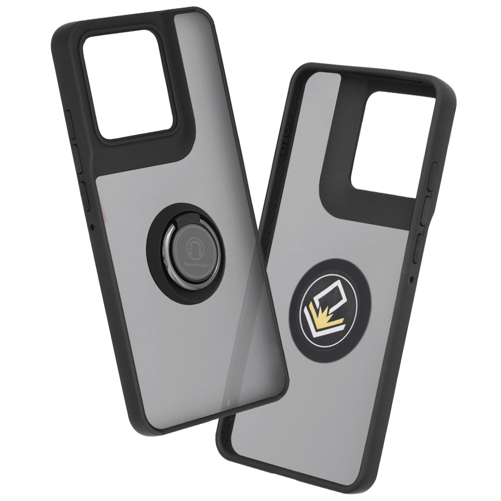 Case for Motorola Edge 70, Techsuit, Glinth, Black