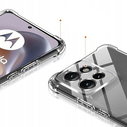 Case for Motorola Edge 70, Techsuit, Shockproof Clear, Transparent