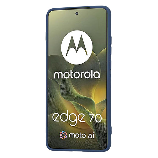 Θήκη για Motorola Edge 70, Techsuit, SoftFlex, Μπλε Ναυτικό