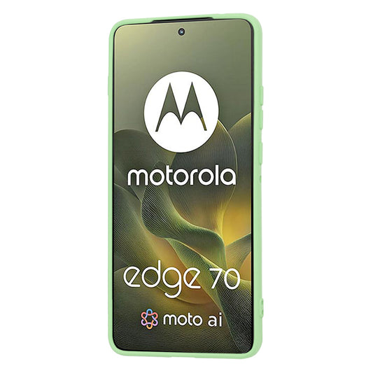 Θήκη για Motorola Edge 70, Techsuit, SoftFlex, Ανοιχτό Πράσινο