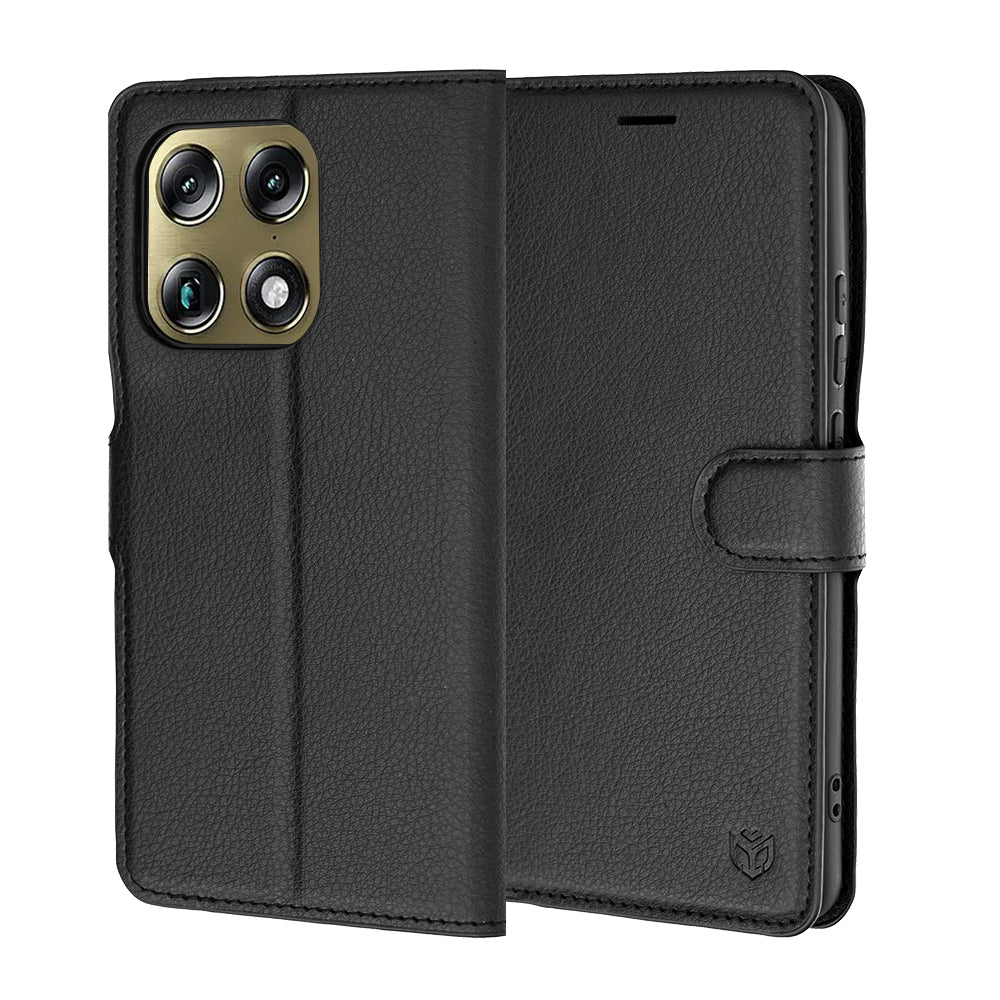Θήκη για Motorola Edge 70 Ultra / Signature, Techsuit, Δερμάτινο Φάκελος, Μαύρο