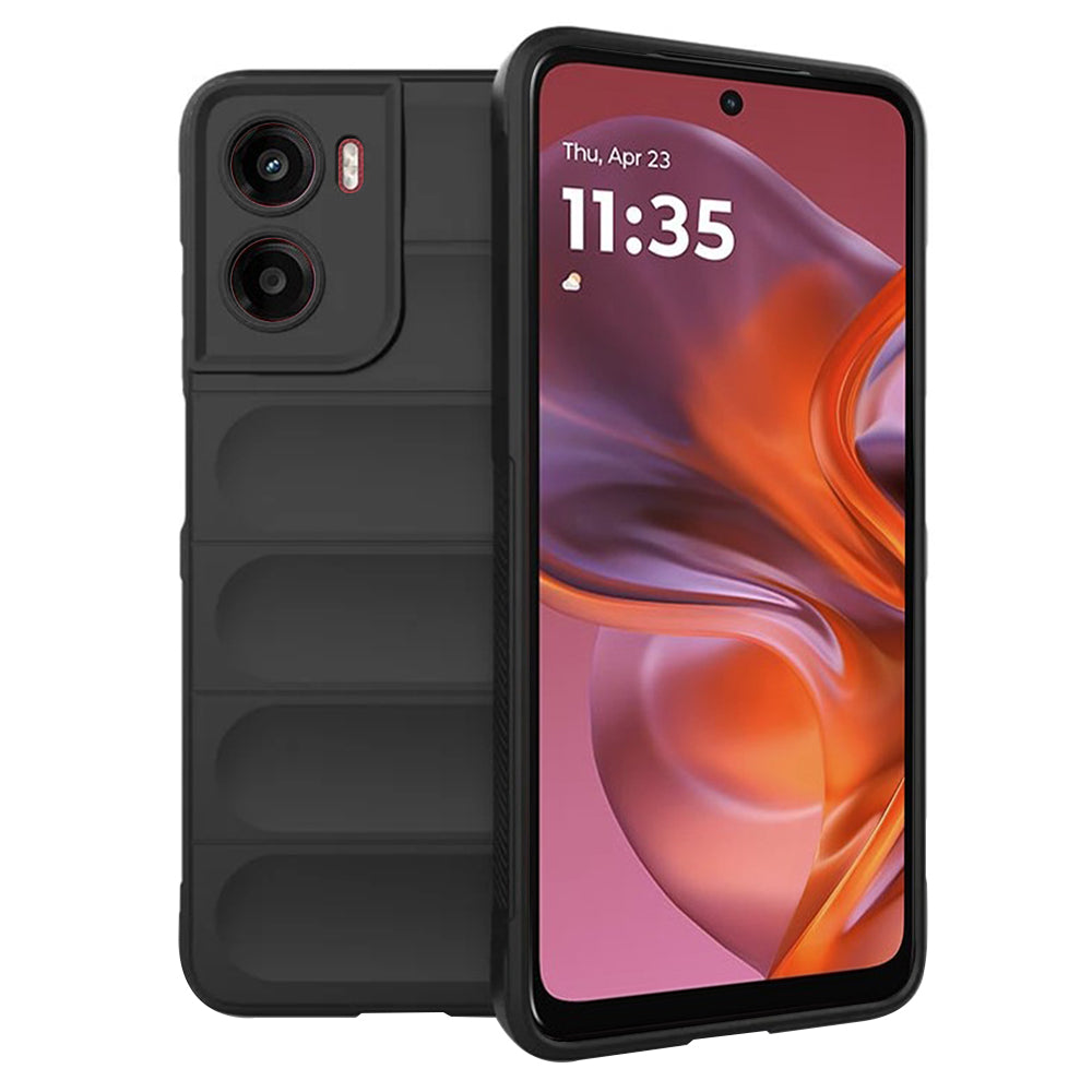 Θήκη για Motorola Moto E15 / G05, Techsuit, Magic Shield, Μαύρο