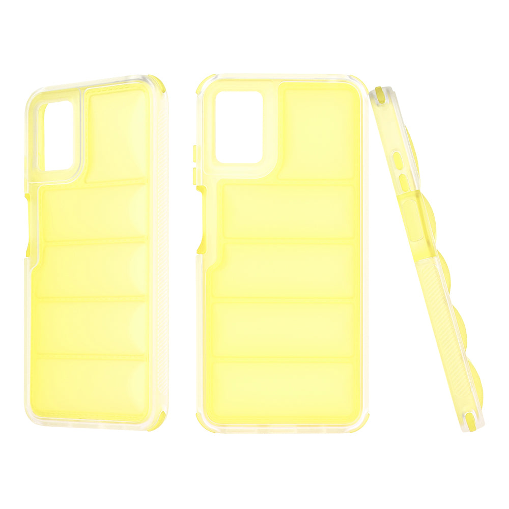 Θήκη για Motorola Moto E22i / E22, Techsuit, Wave Shield, Κίτρινη