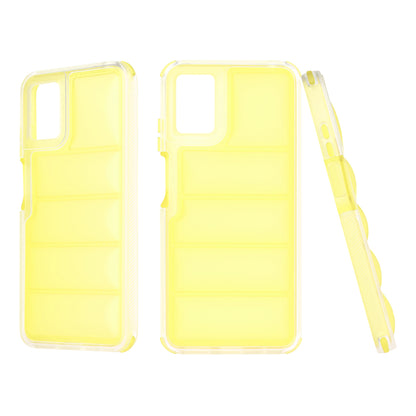 Θήκη για Motorola Moto E22i / E22, Techsuit, Wave Shield, Κίτρινη